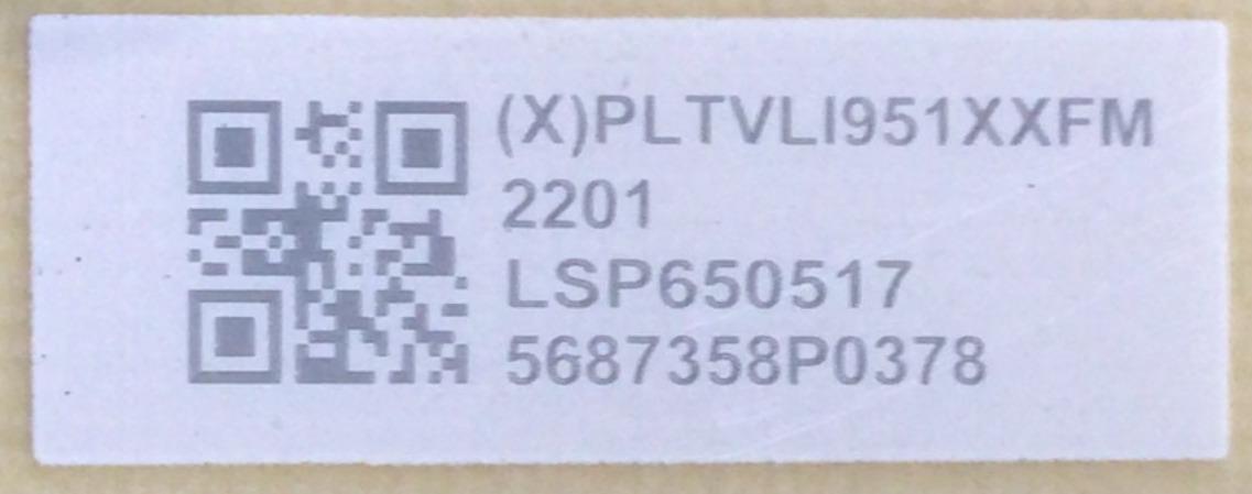 FUENTE PARA TV INSIGNIA / NUMERO DE PARTE PLTVLI951XXFM / 715GA025-P01-008-003M / A2201542380 / LSP650517 / PANEL TPT650WR-D022.L REV:S01K / MODELO NS-65F501NA22 - Imagen 2